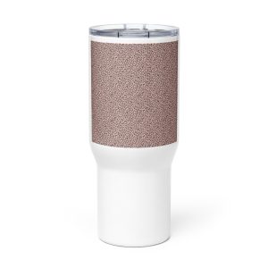 Travel mug with a handle